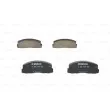 Jeu de 4 plaquettes de frein avant BOSCH 0 986 469 550 - Visuel 3