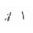 Jeu de 4 plaquettes de frein avant BOSCH 0 986 469 790 - Visuel 2