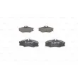 Jeu de 4 plaquettes de frein avant BOSCH 0 986 469 790 - Visuel 3