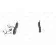 Jeu de 4 plaquettes de frein avant BOSCH 0 986 469 860 - Visuel 2