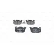 Jeu de 4 plaquettes de frein avant BOSCH 0 986 469 860 - Visuel 3