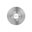 Jeu de 2 disques de frein avant BOSCH 0 986 478 010 - Visuel 1