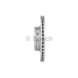 Jeu de 2 disques de frein avant BOSCH 0 986 478 128 - Visuel 2