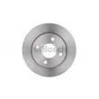 Jeu de 2 disques de frein avant BOSCH 0 986 478 288 - Visuel 1