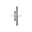 Jeu de 2 disques de frein avant BOSCH 0 986 478 296 - Visuel 2