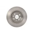 Jeu de 2 disques de frein arrière BOSCH 0 986 478 420 - Visuel 3
