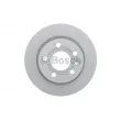 Jeu de 2 disques de frein arrière BOSCH 0 986 478 421 - Visuel 1