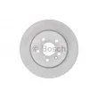 Jeu de 2 disques de frein avant BOSCH 0 986 478 468 - Visuel 1