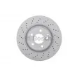 Jeu de 2 disques de frein avant BOSCH 0 986 478 470 - Visuel 1