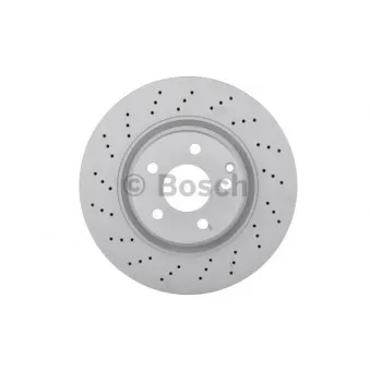 Jeu de 2 disques de frein avant BOSCH