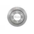 Jeu de 2 disques de frein arrière BOSCH 0 986 478 496 - Visuel 1