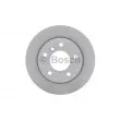 Jeu de 2 disques de frein arrière BOSCH 0 986 478 561 - Visuel 1