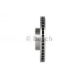 Jeu de 2 disques de frein avant BOSCH 0 986 478 593 - Visuel 2