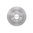 Jeu de 2 disques de frein arrière BOSCH 0 986 478 609 - Visuel 1