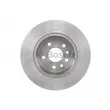 Jeu de 2 disques de frein arrière BOSCH 0 986 478 609 - Visuel 3