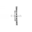 Jeu de 2 disques de frein avant BOSCH 0 986 478 624 - Visuel 2