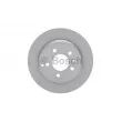 Jeu de 2 disques de frein arrière BOSCH 0 986 478 628 - Visuel 1