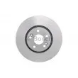 Jeu de 2 disques de frein avant BOSCH 0 986 478 743 - Visuel 1