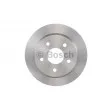 Jeu de 2 disques de frein arrière BOSCH 0 986 478 771 - Visuel 1