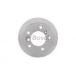 Jeu de 2 disques de frein arrière BOSCH 0 986 478 863 - Visuel 1