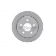 Jeu de 2 disques de frein arrière BOSCH 0 986 478 873 - Visuel 1