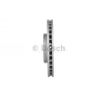 Jeu de 2 disques de frein avant BOSCH 0 986 478 881 - Visuel 2