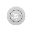 Jeu de 2 disques de frein arrière BOSCH 0 986 478 975 - Visuel 1