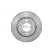 Jeu de 2 disques de frein arrière BOSCH 0 986 478 981 - Visuel 1