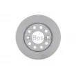 Jeu de 2 disques de frein arrière BOSCH 0 986 478 987 - Visuel 1