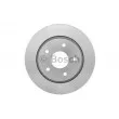 Jeu de 2 disques de frein arrière BOSCH 0 986 479 050 - Visuel 1