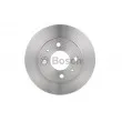 Jeu de 2 disques de frein avant BOSCH 0 986 479 264 - Visuel 1