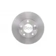 Jeu de 2 disques de frein avant BOSCH 0 986 479 297 - Visuel 1