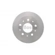 Jeu de 2 disques de frein arrière BOSCH 0 986 479 316 - Visuel 1