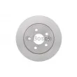 Jeu de 2 disques de frein arrière BOSCH 0 986 479 645 - Visuel 1
