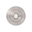 Jeu de 2 disques de frein arrière BOSCH 0 986 479 695 - Visuel 1