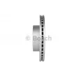 Jeu de 2 disques de frein avant BOSCH 0 986 479 716 - Visuel 2