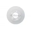 Jeu de 2 disques de frein arrière BOSCH 0 986 479 717 - Visuel 1