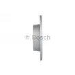 Jeu de 2 disques de frein arrière BOSCH 0 986 479 762 - Visuel 2