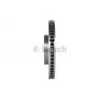 Jeu de 2 disques de frein avant BOSCH 0 986 479 768 - Visuel 2