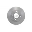 Jeu de 2 disques de frein avant BOSCH 0 986 479 778 - Visuel 1