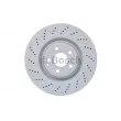 Jeu de 2 disques de frein avant BOSCH 0 986 479 D07 - Visuel 1