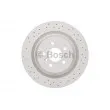 Jeu de 2 disques de frein arrière BOSCH 0 986 479 D11 - Visuel 1