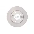 Jeu de 2 disques de frein avant BOSCH 0 986 479 D32 - Visuel 1