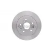 Jeu de 2 disques de frein arrière BOSCH 0 986 479 D34 - Visuel 1