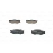 Jeu de 4 plaquettes de frein avant BOSCH 0 986 490 990 - Visuel 3