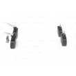 Jeu de 4 plaquettes de frein avant BOSCH 0 986 492 090 - Visuel 2