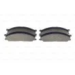 Jeu de 4 plaquettes de frein avant BOSCH 0 986 493 480 - Visuel 3