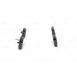 Jeu de 4 plaquettes de frein avant BOSCH 0 986 494 001 - Visuel 2