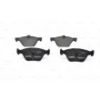 Jeu de 4 plaquettes de frein avant BOSCH 0 986 494 001 - Visuel 3