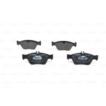 Jeu de 4 plaquettes de frein avant BOSCH 0 986 494 002